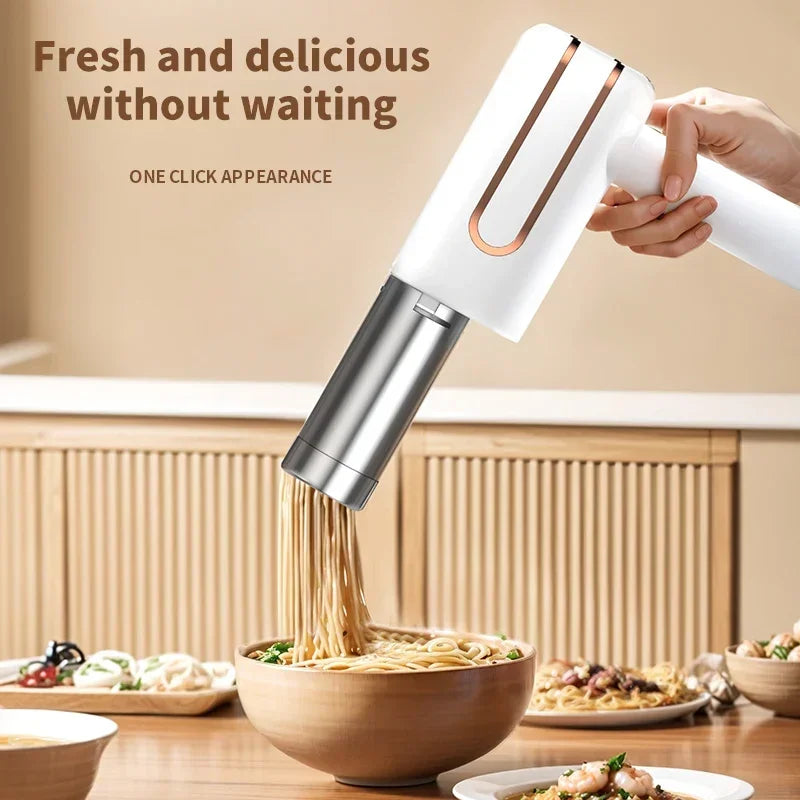 TINSOL Electric Cordless Noodle Maker - USB Rechargeable Pasta Press