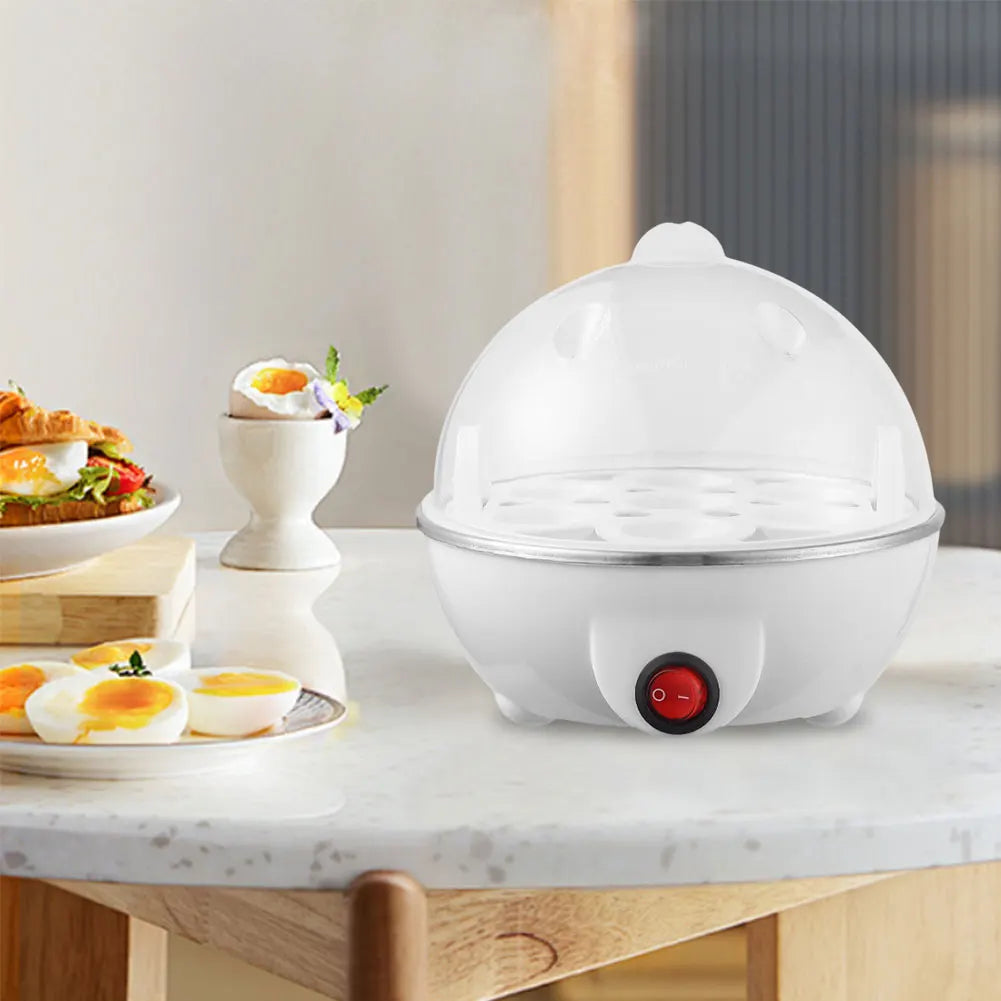 Professional Electric Egg Cooker - Auto Shut-Off Multi-Function Egg Boiler