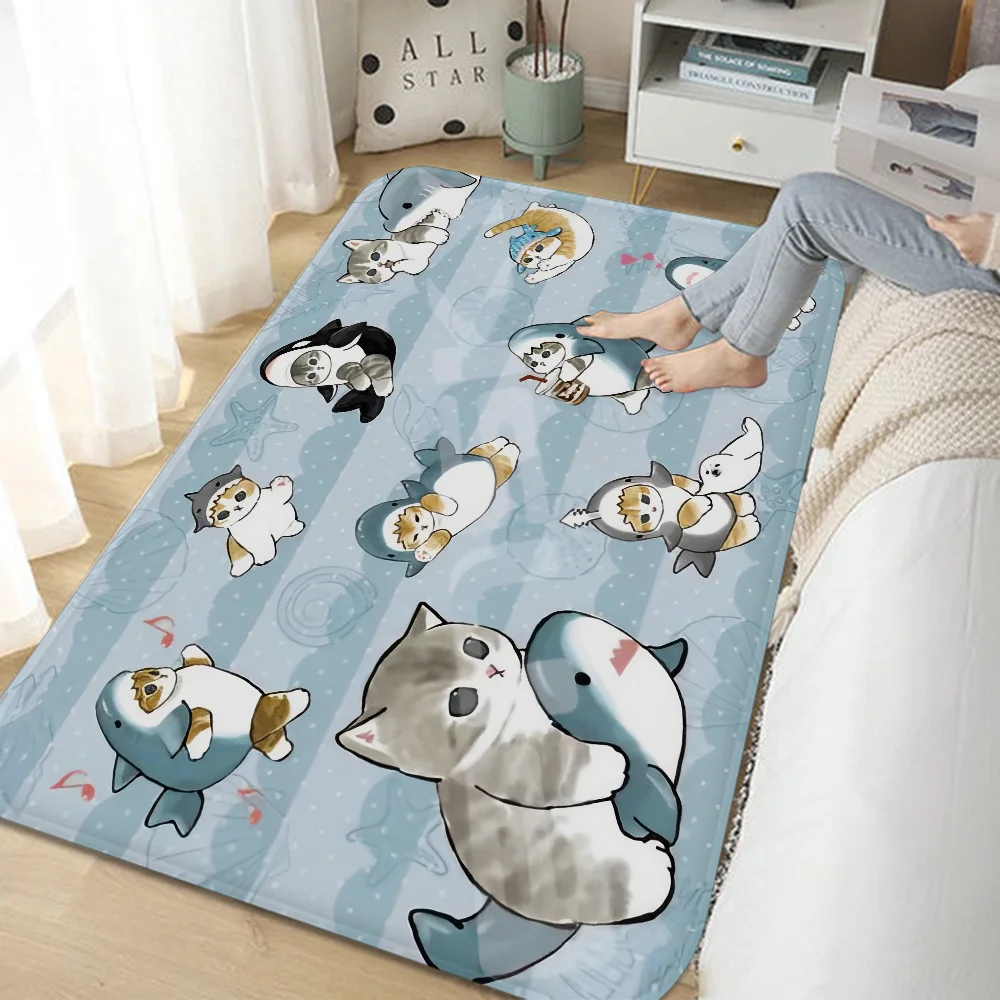 Premium Cat Kitchen Mat - Anti-Slip Modern Home Decor Floor Mat
