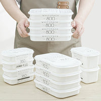 Premium Japanese Food Storage Container Set - Microwave Safe & Airtight