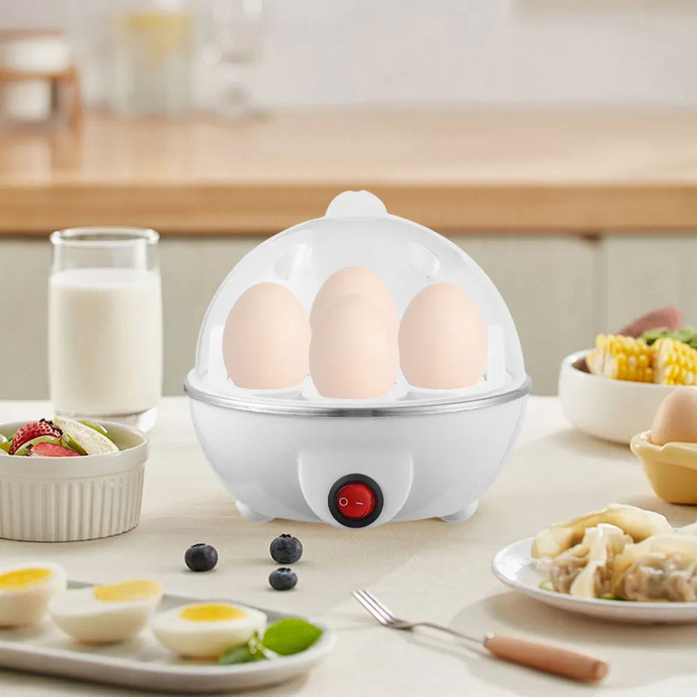 Professional Electric Egg Cooker - Auto Shut-Off Multi-Function Egg Boiler