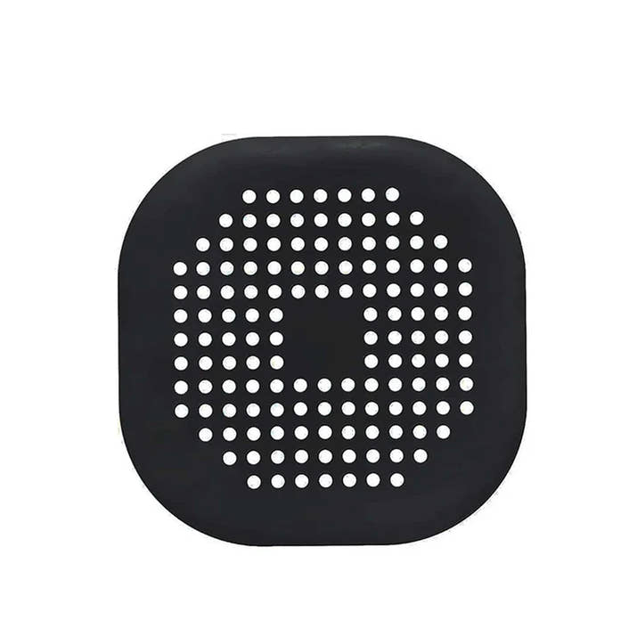 Square Silicone Floor Drain Sticker Bathroom Sewer Hair Filter Drain Cover Home Bathroom Floor Drain Mat