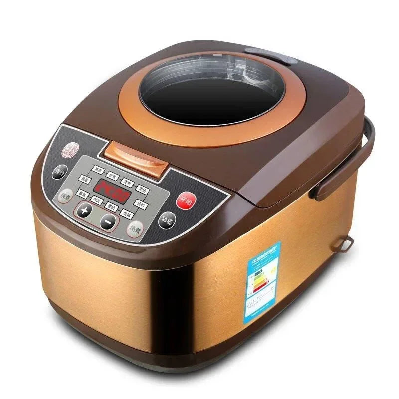5L Electric Rice Cooker - Smart Multi-Function Pressure Cooker & Steamer