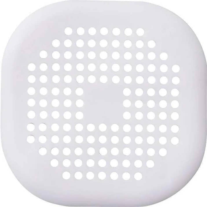 Square Silicone Floor Drain Sticker Bathroom Sewer Hair Filter Drain Cover Home Bathroom Floor Drain Mat
