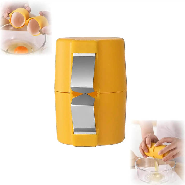 Multi-Function Egg Shell Opener & Separator Tool - Easy Kitchen Gadget Set