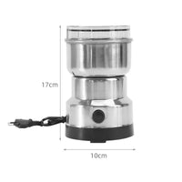Mini Electric Spice & Coffee Grinder - 300ml 4-Blade Food Processor