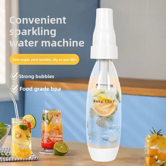 Professional Home Soda Maker - Sparkling Water Machine with CO2 Cartridges