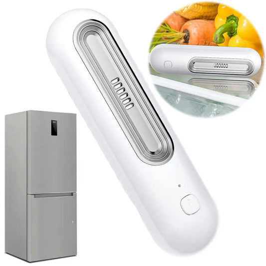 Advanced Refrigerator Deodorizer - Air Purifier & Food Freshness Extender