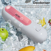Advanced Refrigerator Deodorizer - Air Purifier & Food Freshness Extender