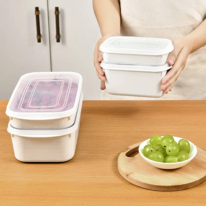 Premium Japanese Food Storage Container Set - Microwave Safe & Airtight