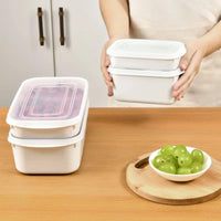 Premium Japanese Food Storage Container Set - Microwave Safe & Airtight