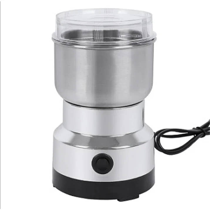Mini Electric Spice & Coffee Grinder - 300ml 4-Blade Food Processor