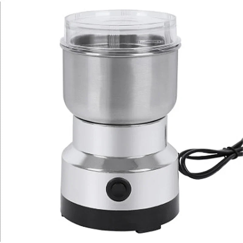 Mini Electric Spice & Coffee Grinder - 300ml 4-Blade Food Processor
