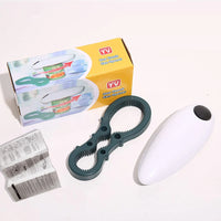Electric Can Opener - Easy One-Touch Operation with Bottle Opener