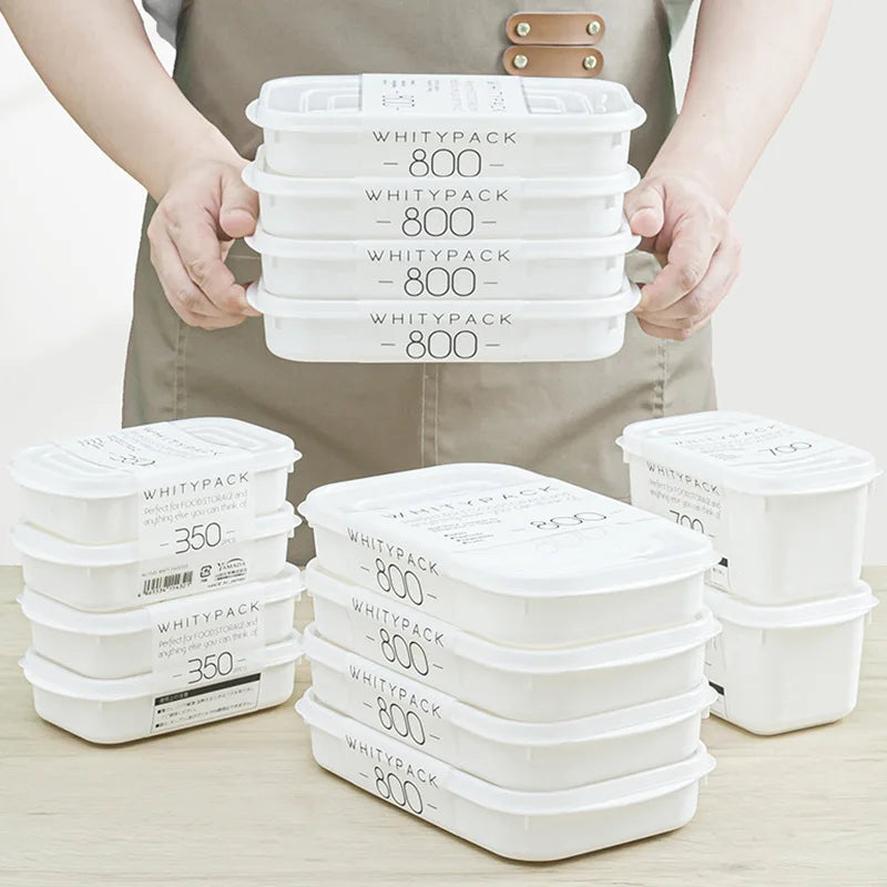 Premium Japanese Food Storage Container Set - Microwave Safe & Airtight