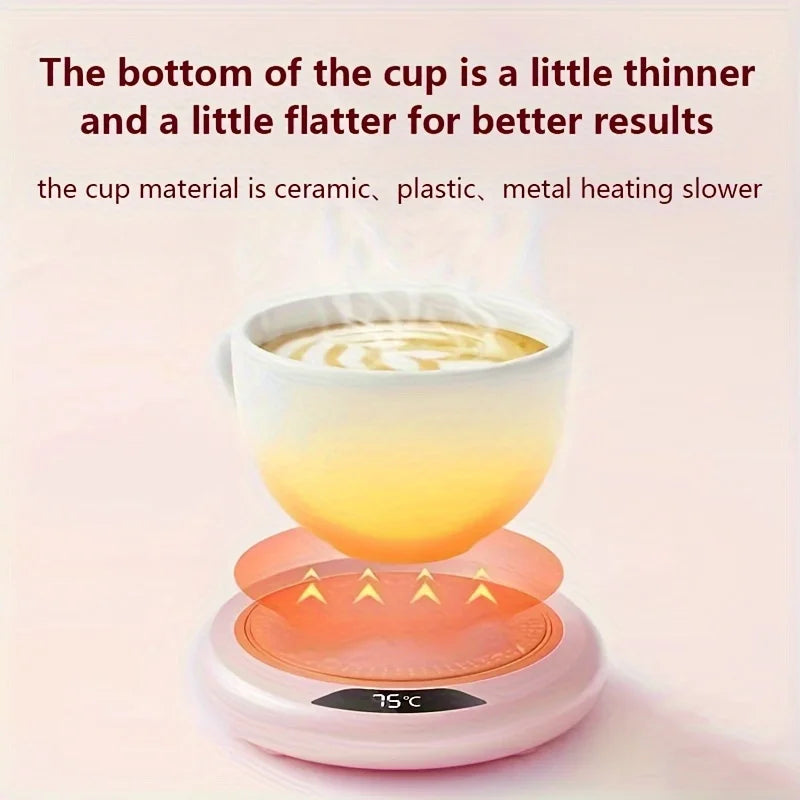 Smart Thermal Cup Warmer - Office Desktop Beverage Heater Pad