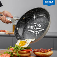 BEZIA Professional 10-Piece Non-Stick Induction Cookware Set