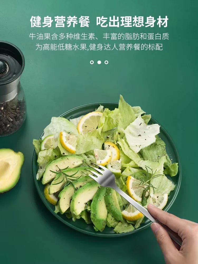 3-in-1 Avocado Slicer Tool - Stainless Steel Fruit Cutter & Kitchen Gadget