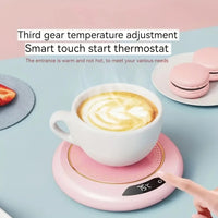 Smart Thermal Cup Warmer - Office Desktop Beverage Heater Pad