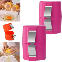Multi-Function Egg Shell Opener & Separator Tool - Easy Kitchen Gadget Set